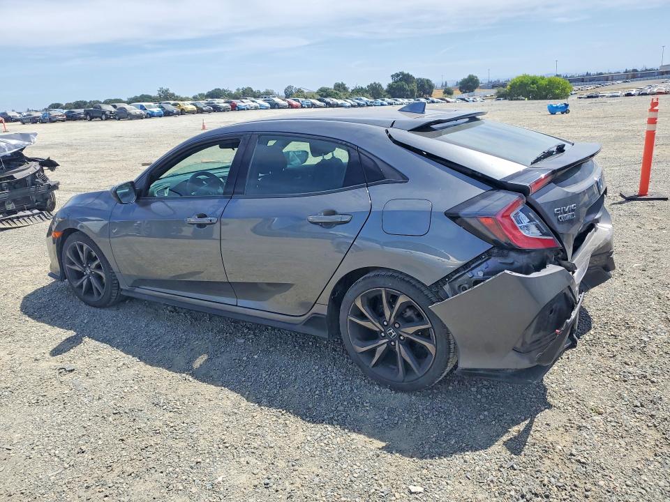 2018 Honda VIN SHHFK7H40JU211026 COPART salvage auction — REAR END, Ca - Salvage Certificate, sold $4,800 on 2026-07-09 (photo 2)