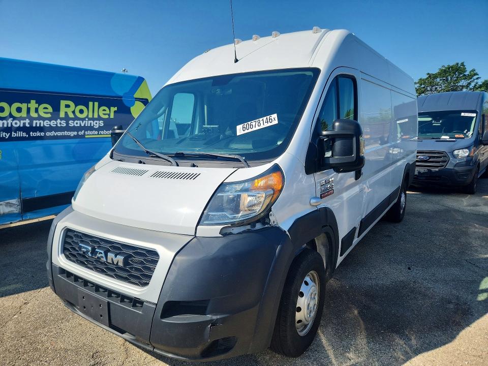 2021 Ram Promaster city VIN 3C6MRVJG1ME528957 COPART salvage auction — MINOR DENT/SCRATCHES, WV - CERTIFICATE OF TITLE, sold $7,900 on 2026-08-28 (photo 1)