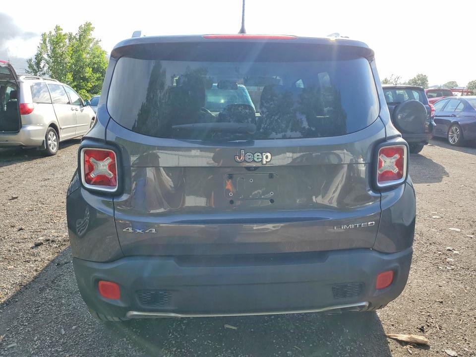 2017 Jeep Renegade VIN ZACCJBDB7HPF47984 COPART salvage auction — FRONT END, On - Permit Salvage, sold $2,550 on 2026-08-13 (photo 6)