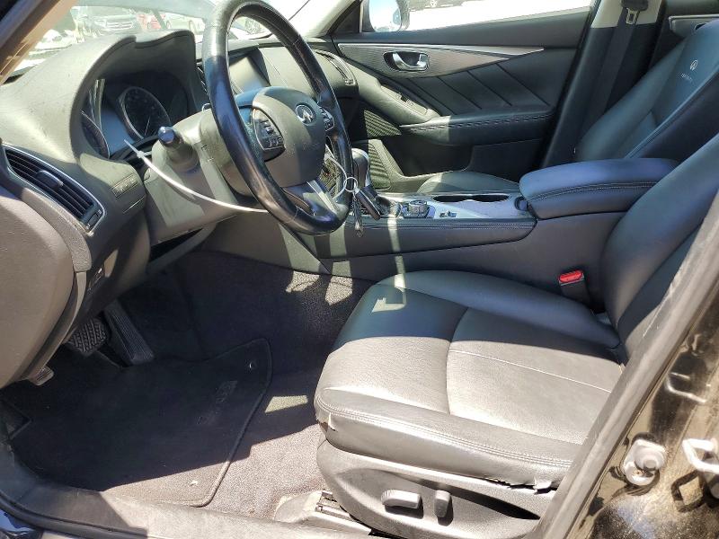 2014 Infiniti Q50 VIN JN1BV7AR4EM695179 COPART salvage auction — HAIL, Co - Certificate Of Title, sold $2,500 on 2026-07-26 (photo 7)