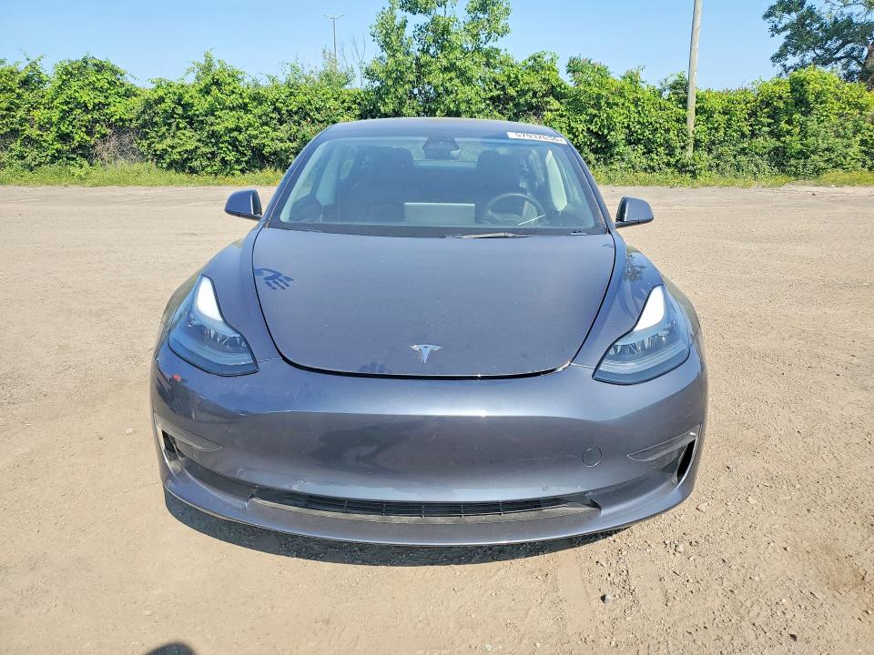2022 Tesla Model 3 VIN 5YJ3E1EA9NF157329 COPART salvage auction — UNDERCARRIAGE, QC - GRAVEMENT ACCIDENTE, sold $9,300 on 2026-09-01 (photo 5)