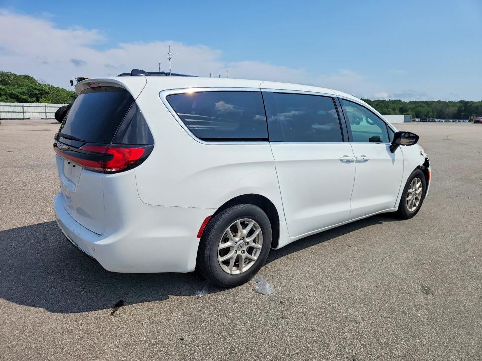 2025 Chrysler Pacifica VIN 2C4RC1BG2SR545608 COPART salvage auction — FRONT END, Ma - Certificate Of Title, sold $19,200 on 2026-07-27 (photo 3)