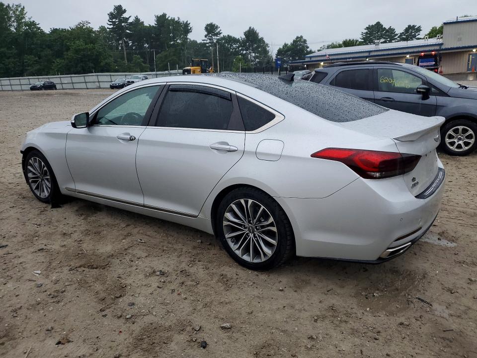 2015 Hyundai Genesis VIN KMHGN4JE5FU071306 COPART salvage auction — FRONT END, MA - CERT OF TITLE-RECONSTRCTD COLL, sold $2,600 on 2026-07-27 (photo 2)