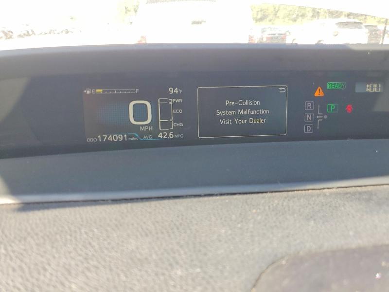 2017 Toyota Prius VIN JTDKBRFU2H3580833 COPART salvage auction — REAR END, Sc - Certificate Of Title, sold $2,800 on 2026-07-27 (photo 9)