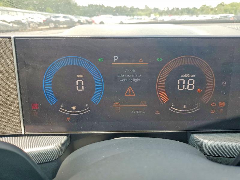 2025 Hyundai Sonata VIN KMHL64JA4SA432271 COPART salvage auction — FRONT END, Ga - Cert Of Title-Salvage, sold $6,700 on 2026-07-14 (photo 9)