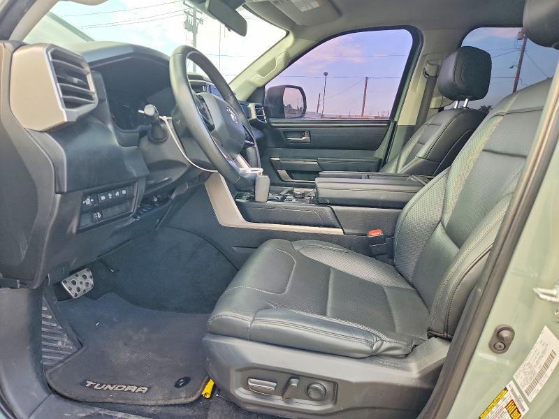 2022 Toyota Tundra VIN 5TFLA5DB5NX035523 COPART salvage auction — FRONT END, Ca - Salvage Certificate, sold $16,300 on 2026-07-20 (photo 7)