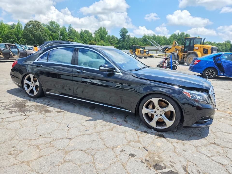 2016 Mercedes-benz S-klasse VIN WDDUG8CB5GA247839 COPART salvage auction — MINOR DENT/SCRATCHES, Tn - Salvage Certificate, sold $5,600 on 2026-08-04 (photo 4)