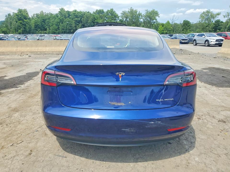 2018 Tesla Model 3 VIN 5YJ3E1EB8JF130397 COPART salvage auction — FRONT END, Ny - Mv-907A Salvage Certificate, sold $7,400 on 2026-07-16 (photo 6)