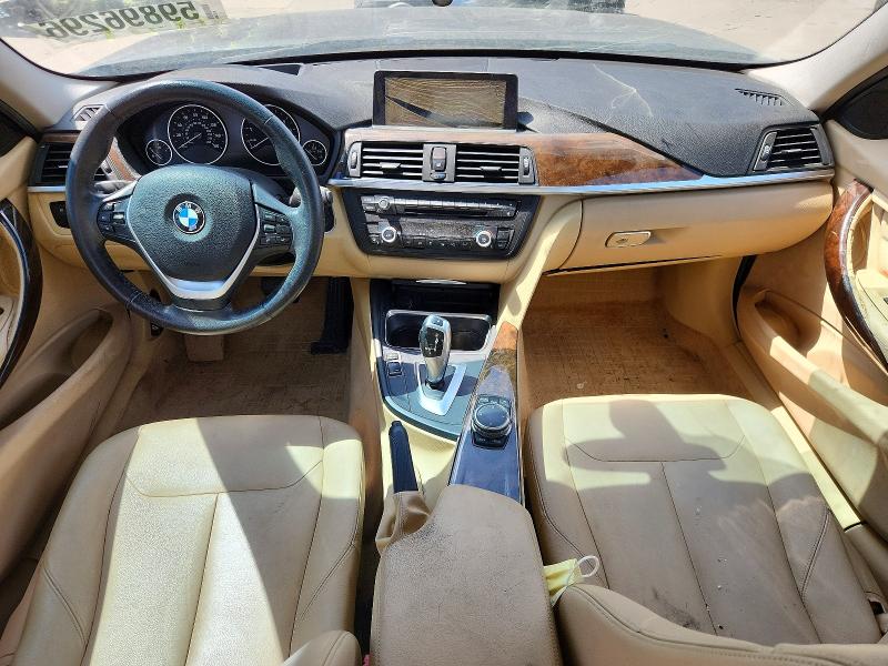 2015 BMW 3er VIN WBA3A5G58FNS85192 COPART salvage auction — FRONT END, Tx - Salvage Title-Flood Damage (P), sold $250 on 2026-07-27 (photo 8)