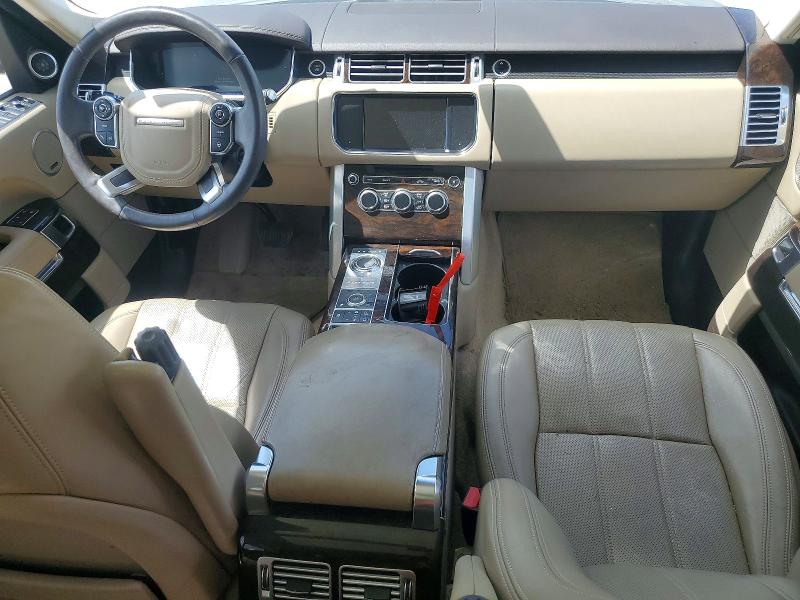 2015 Land rover RANGE ROVER VIN SALGS2VFXFA220498 COPART salvage auction — MINOR DENT/SCRATCHES, Sc - Certificate Of Title, sold $2,950 on 2026-07-27 (photo 8)