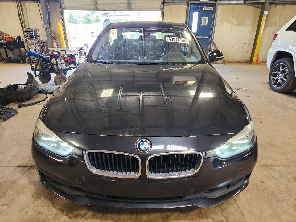 2017 BMW 3er VIN WBA8E5G36HNU45257 COPART salvage auction — REAR END, Pa - Certificate Of Salvage, sold $2,800 on 2026-07-13 (photo 5)