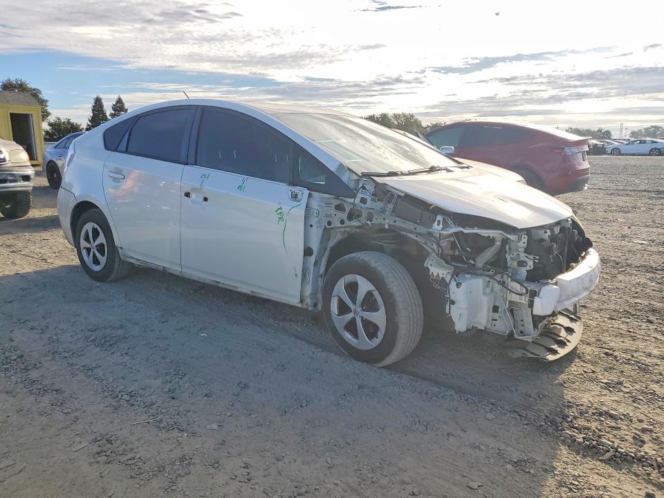 2015 Toyota Prius VIN JTDKN3DU7F0465490 COPART salvage auction — FRONT END, Ca - Salvage Certificate, sold $2,250 on 2026-07-28 (photo 4)