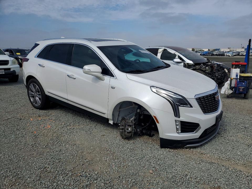 2024 Cadillac Xt5 VIN 1GYKNCRSXRZ720781 COPART salvage auction — FRONT END, Ca - Salvage Certificate, sold $9,100 on 2026-07-21 (photo 4)