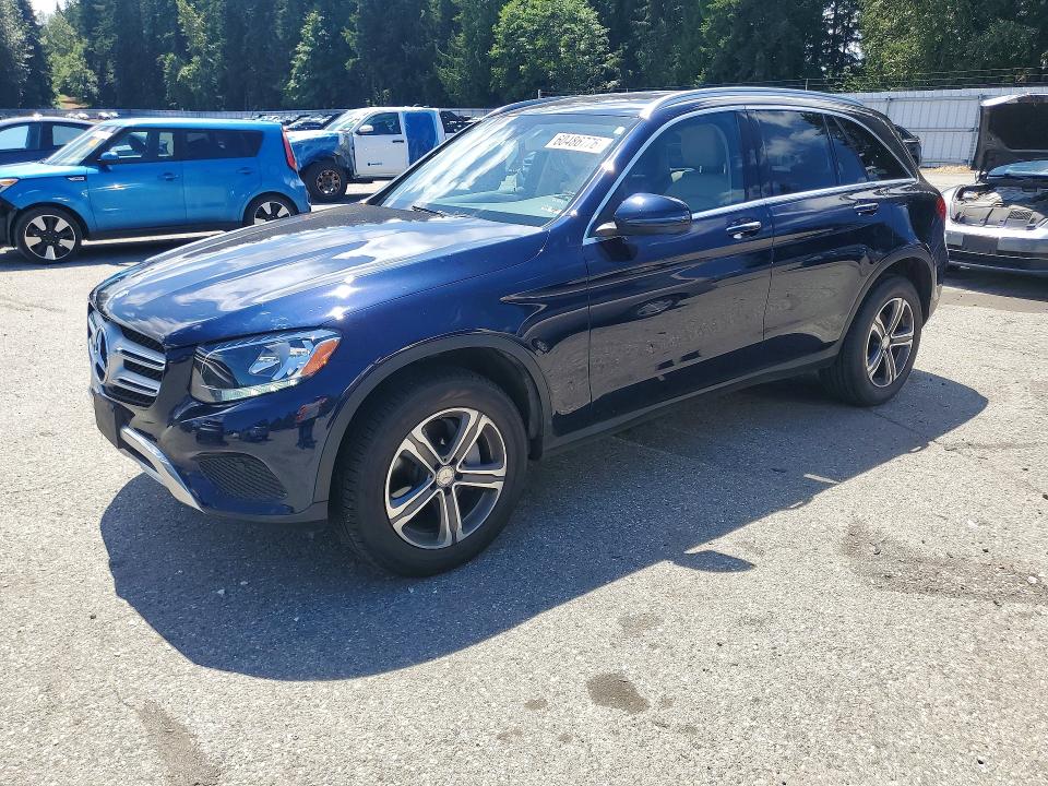 2017 Mercedes-benz Glc VIN WDC0G4JB3HF199888 COPART salvage auction — REAR END, WA - BILL OF SALE, sold $5,200 on 2026-07-27 (photo 1)