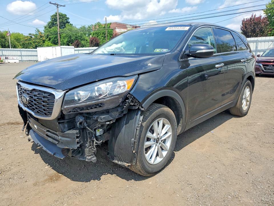 2020 Kia Sorento VIN 5XYPG4A36LG633174 COPART salvage auction — WATER/FLOOD, PA - CERT OF SALVAGE-W=FLOOD VEH, sold $1,900 on 2026-07-31 (photo 1)