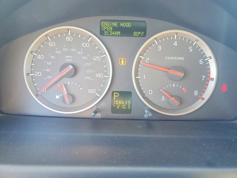 2007 Volvo S40 VIN YV1MS390972306994 COPART salvage auction — REAR END, Ca - Salvage Certificate, sold $80 on 2026-07-22 (photo 9)