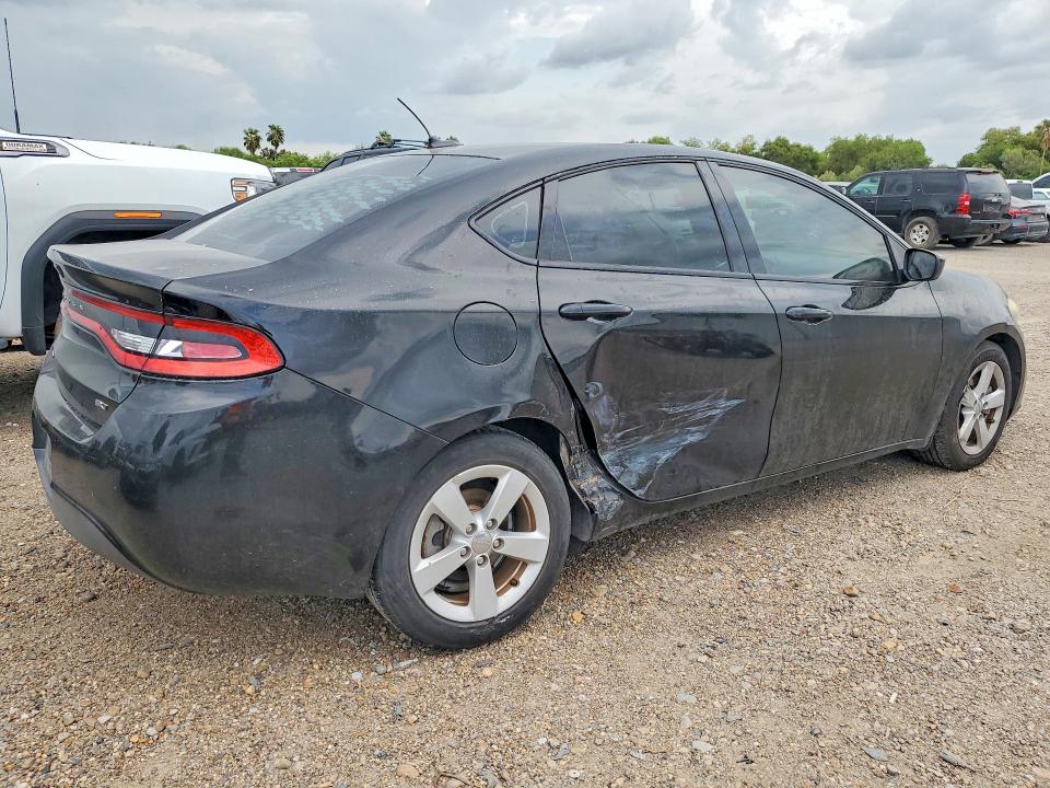 2016 Dodge Dart VIN 1C3CDFBB9GD645529 COPART salvage auction — SIDE, Tx - Salvage Vehicle Title, sold $500 on 2026-07-29 (photo 3)