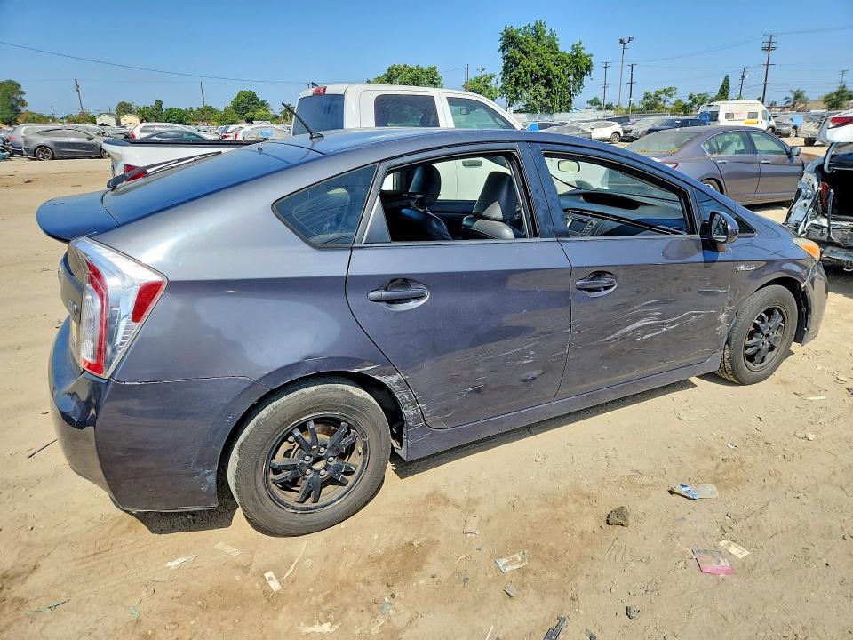 2012 Toyota Prius VIN JTDKN3DU9C1595826 COPART salvage auction — SIDE, Ca - Salvage Certificate, sold $1,600 on 2026-07-30 (photo 3)