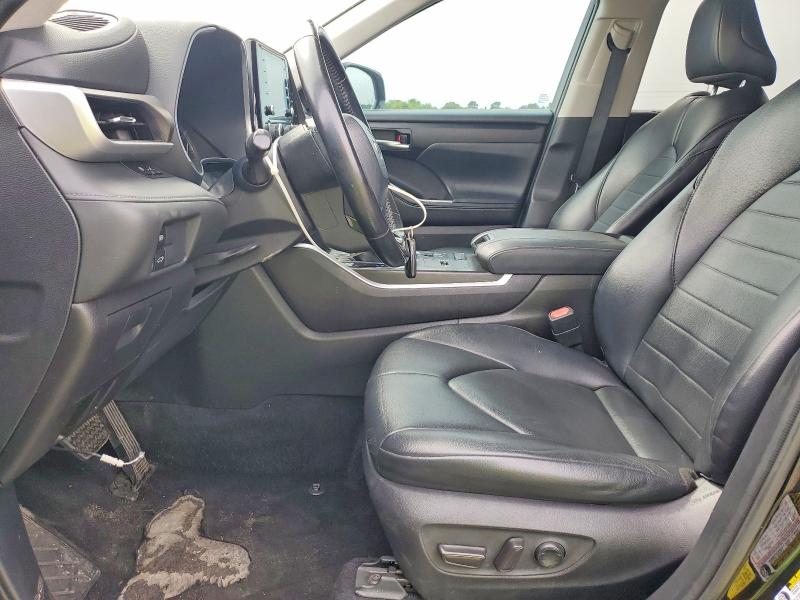 2021 Toyota Highlander VIN 5TDGZRAH1MS039907 COPART salvage auction — MINOR DENT/SCRATCHES, Tx - Certificate Of Title, sold $17,800 on 2026-07-29 (photo 7)