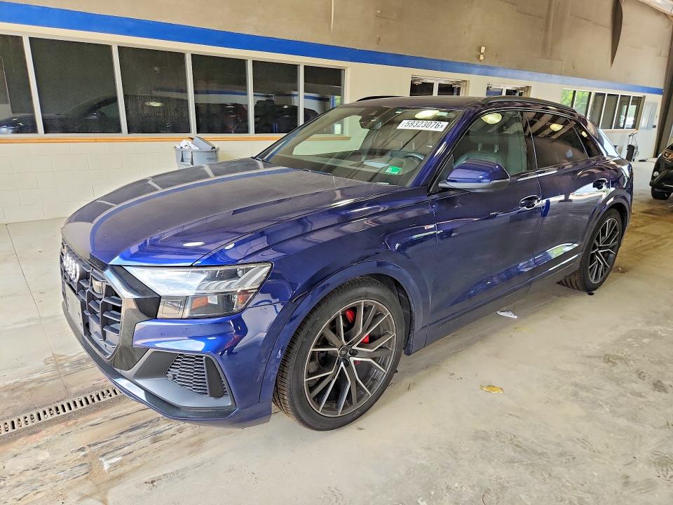 2021 Audi Q8 VIN WA1FVAF13MD012167 COPART salvage auction — ROOF, Va - Cert Of Title - Salvage, sold $7,500 on 2026-07-24 (photo 1)