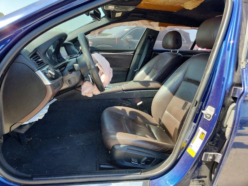 2016 BMW 5er VIN WBA5A5C58GG351289 COPART salvage auction — FRONT END, Tx - Certificate Of Title, sold $1,500 on 2026-08-11 (photo 7)