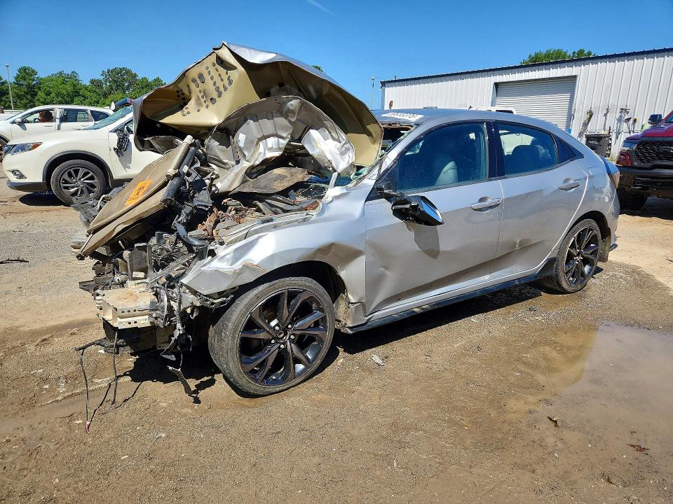 2017 Honda Civic VIN SHHFK7H40HU213224 COPART salvage auction — FRONT END, La - Cert Of Title-Salvage, sold $10 on 2026-07-30 (photo 1)