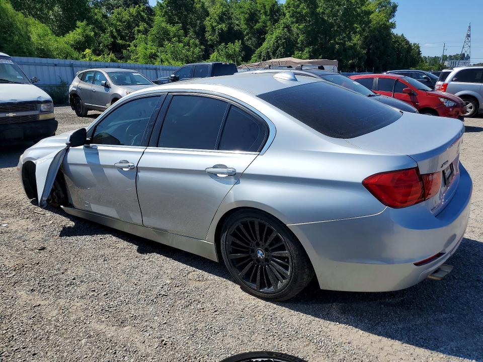 2013 BMW 3 series VIN WBA3B3C56DJ976863 COPART salvage auction — UNDERCARRIAGE, ON - PERMIT NO BRAND - UNFIT, sold $1,450 on 2026-08-13 (photo 2)
