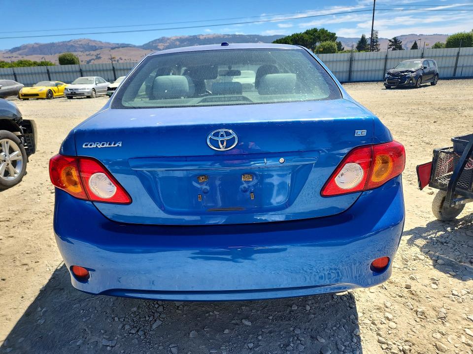 2010 Toyota Corolla VIN JTDBU4EE0AJ071588 COPART salvage auction — MINOR DENT/SCRATCHES, CA - DIS/DLR/EXP ONLY CLEAN TITLE, sold $1,000 on 2026-07-16 (photo 6)