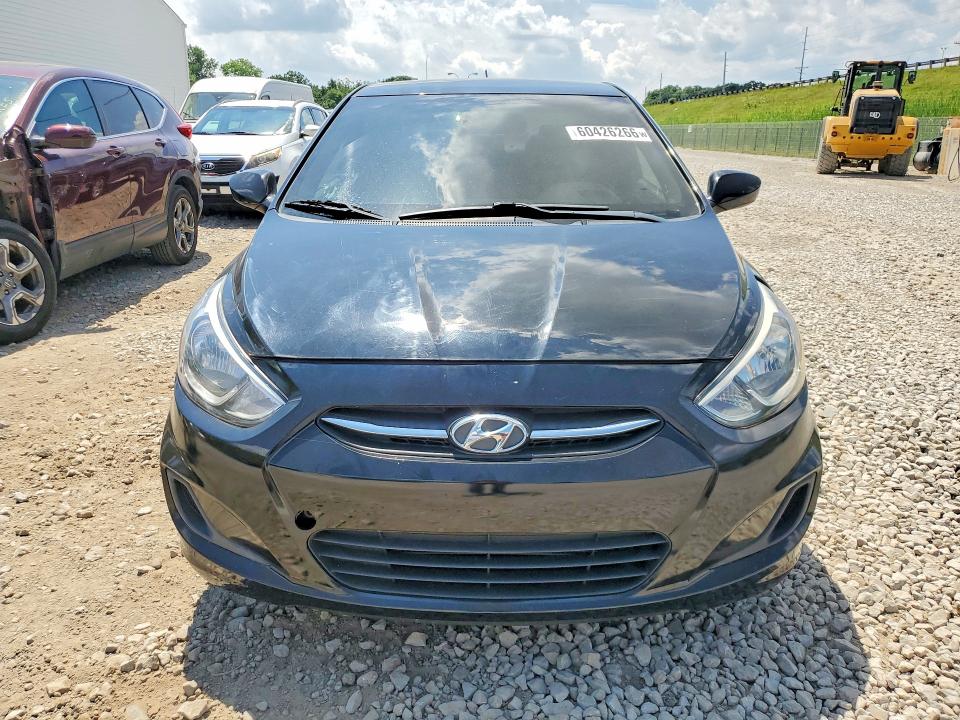 2017 Hyundai Accent VIN KMHCT4AE8HU352345 COPART salvage auction — MECHANICAL, Oh - Certificate Of Title, sold $500 on 2026-07-29 (photo 5)