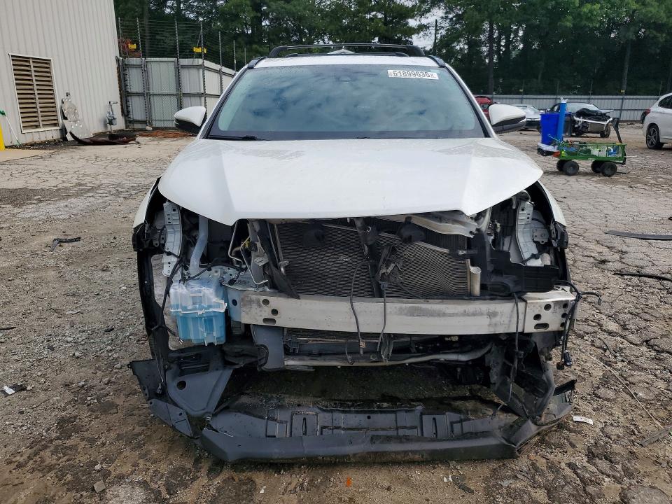 2018 Toyota Highlander VIN 5TDKZRFH9JS286316 COPART salvage auction — FRONT END, GA - CERT OF TITLE-SALVAGE, sold $400 on 2026-08-28 (photo 5)