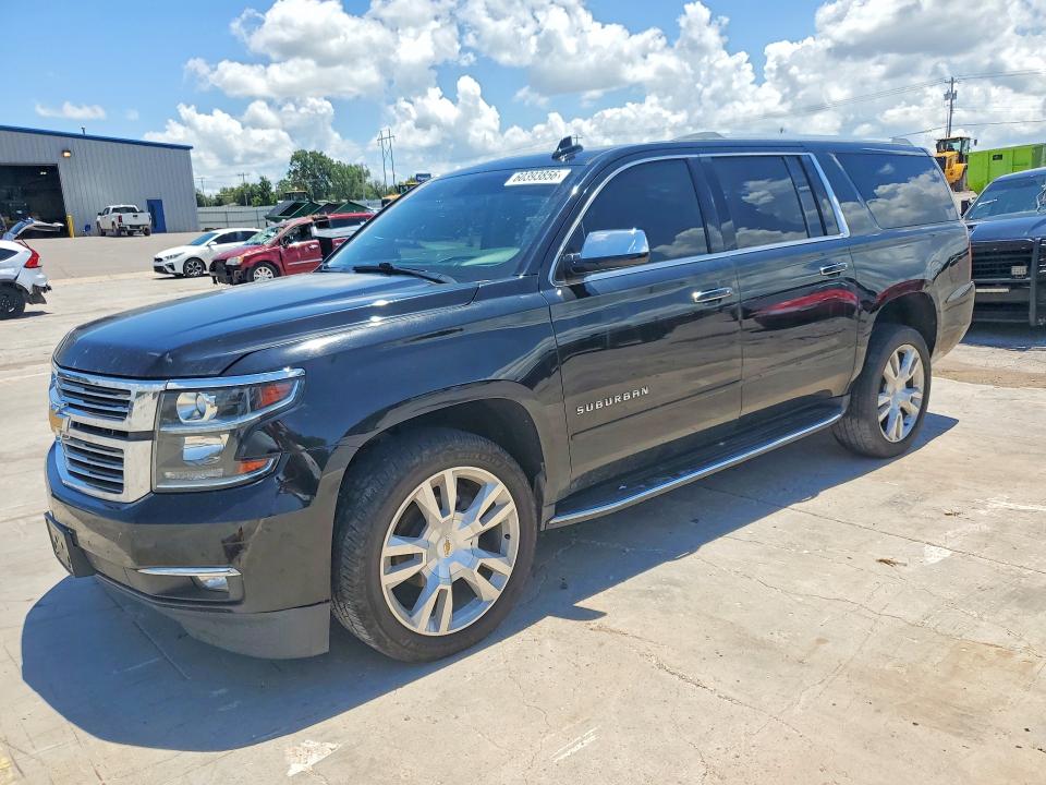 2018 Chevrolet Suburban VIN 1GNSKJKC3JR110092 COPART salvage auction — ALL OVER, OK - CERT OF TITLE-SALVAGE, sold $8,300 on 2026-08-27 (photo 1)