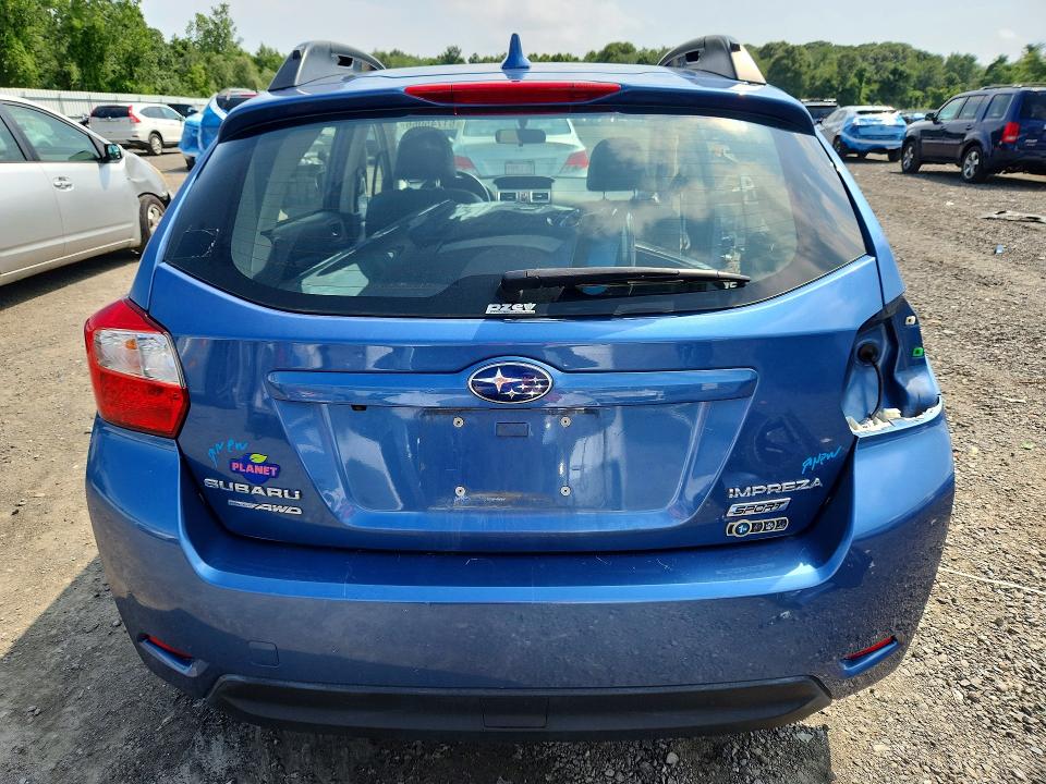 2016 Subaru Impreza VIN JF1GPAU67G8221742 COPART salvage auction — SIDE, Ma - Cert Of Title-Reconstrctd Coll, sold $125 on 2026-07-29 (photo 6)