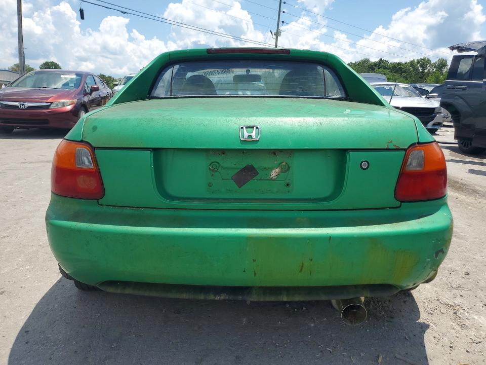 1993 Honda Civic VIN JHMEH6168PS005657 COPART salvage auction — FRONT END, Tn - Certificate Of Title, sold $400 on 2026-07-27 (photo 6)