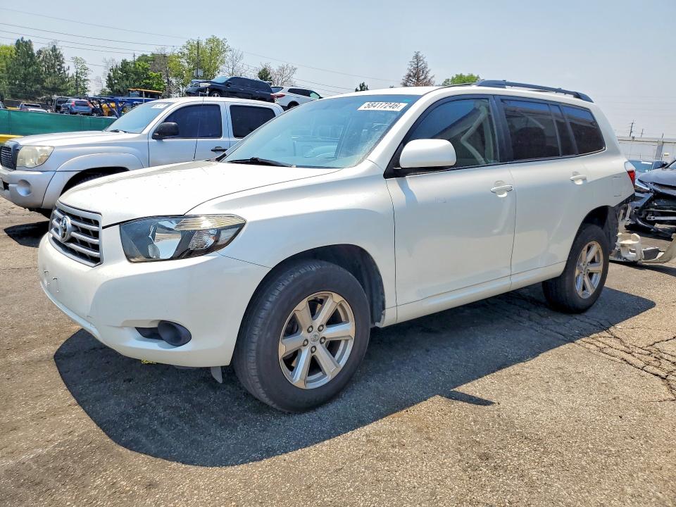 2009 Toyota Highlander VIN JTEDA41AX92005247 COPART salvage auction — REAR END, CO - PUBLIC - SALVAGE TITLE (P), sold $1,100 on 2026-07-14 (photo 1)