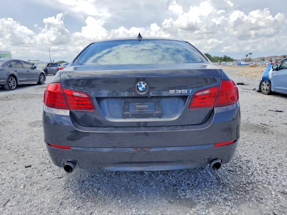 2011 BMW 5 series VIN WBAFR7C58BC606399 COPART salvage auction — MECHANICAL, Fl - Certificate Of Title, sold $400 on 2026-07-29 (photo 6)