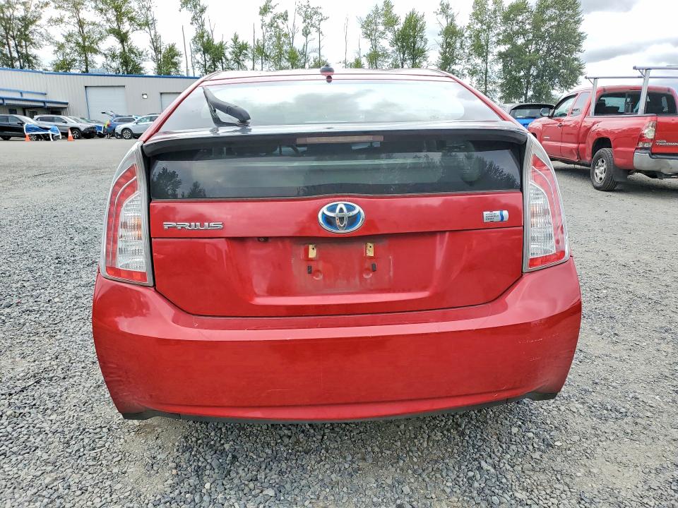2012 Toyota Prius VIN JTDKN3DU5C5437332 COPART salvage auction — SIDE, WA - BILL OF SALE, sold $60 on 2026-07-27 (photo 6)