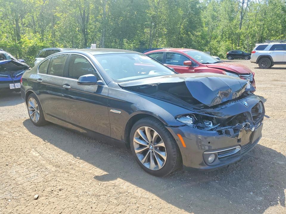 2014 BMW 5 series VIN WBA5A7C53ED617649 COPART salvage auction — FRONT END, On - Permit Salvage, sold $200 on 2026-07-30 (photo 4)