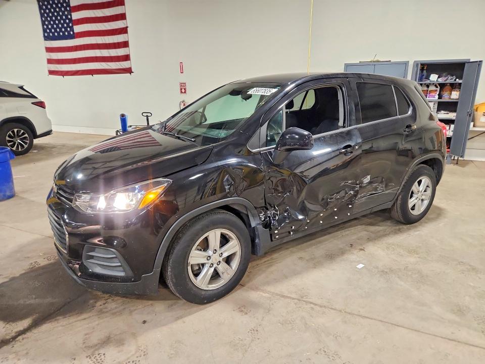 2020 Chevrolet Trax VIN KL7CJKSB9LB016482 COPART salvage auction — SIDE, Pa - Certificate Of Salvage, sold $1,950 on 2026-07-20 (photo 1)
