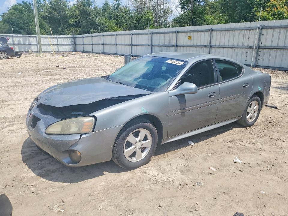 2008 Pontiac Grand prix VIN 2G2WP552X81145578 COPART salvage auction — FRONT END, Fl - Cert Of Title Slvg Rebuildable, sold $10 on 2026-07-31 (photo 1)