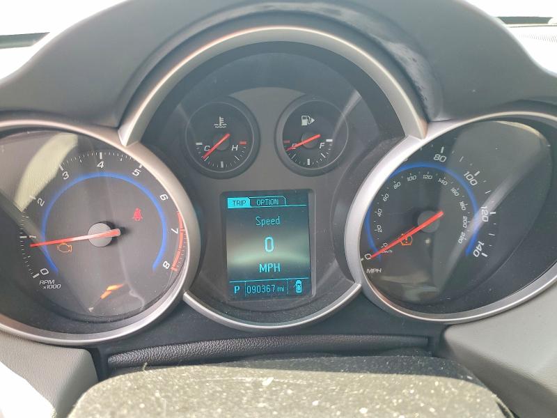 2016 Chevrolet Cruze VIN 1G1PE5SB1G7178330 COPART salvage auction — REAR END, Ca - Salvage Certificate, sold $1,050 on 2026-07-29 (photo 9)