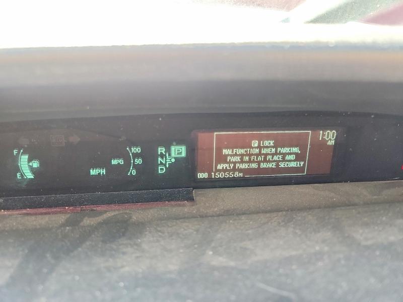 2011 Toyota Prius VIN JTDKN3DU0B0318485 COPART salvage auction — VANDALISM, Nm - Certificate Of Title, sold $875 on 2026-07-16 (photo 9)