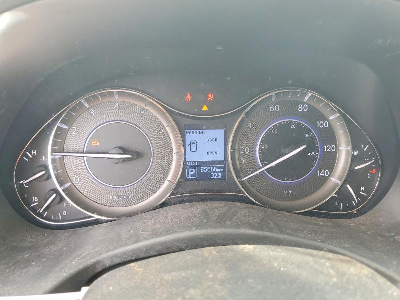 2019 Infiniti Qx80 VIN JN8AZ2NF0K9683792 COPART salvage auction — FRONT END, TX - CERTIFICATE OF TITLE, sold $6,900 on 2026-07-29 (photo 9)