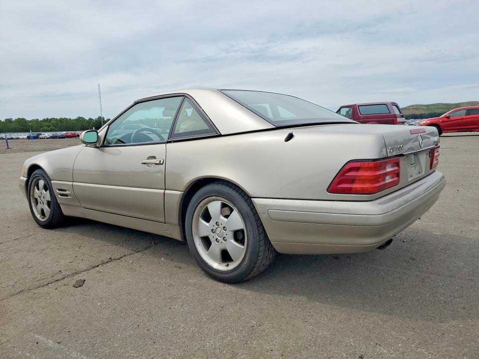 1999 Mercedes-benz Sl-class VIN WDBFA68F4XF183072 COPART salvage auction — MINOR DENT/SCRATCHES, NY - CERTIFICATE OF TITLE, sold $3,350 on 2026-07-15 (photo 2)