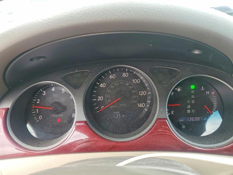 2004 Lexus Es 330 VIN JTHBA30G740014809 COPART salvage auction — FRONT END, FL - CERT OF TITLE SLVG REBUILDABLE, sold $625 on 2026-07-17 (photo 9)
