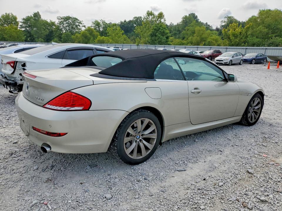 2008 BMW 6 series VIN WBAEB53538CX62461 COPART salvage auction — FRONT END, Ky - Cert Of Title-Salvage, sold $550 on 2026-07-31 (photo 3)