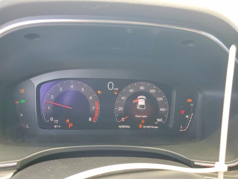 2023 Acura Integra VIN 19UDE4H37PA000611 COPART salvage auction — FRONT END, CA - DIS/DLR/EXP LIEN PAPERS-SALV, sold $7,500 on 2026-07-27 (photo 9)