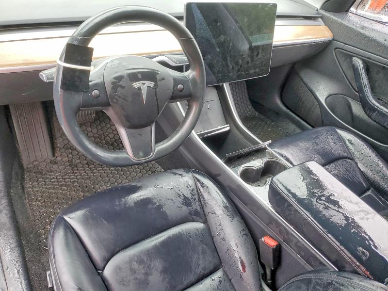2018 Tesla Model 3 VIN 5YJ3E1EBXJF067304 COPART salvage auction — FRONT END, Salvage Title, sold $10,254 on 2026-07-09 (photo 8)