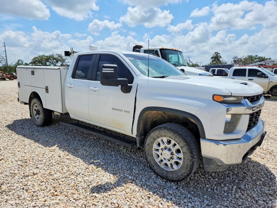 2022 Chevrolet Silverado 2500 VIN 1GC5YNE73NF210887 COPART salvage auction — FRONT END, TX - CERTIFICATE OF TITLE, sold $12,700 on 2026-07-28 (photo 4)