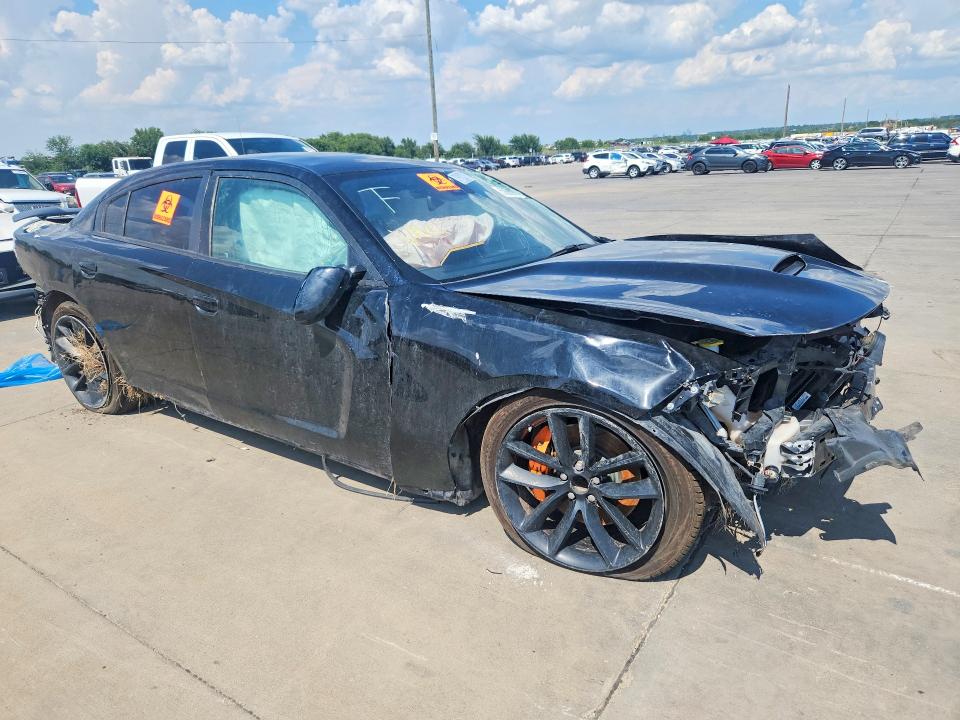 2023 Dodge Charger VIN 2C3CDXHG0PH512895 COPART salvage auction — ALL OVER, TX - CERTIFICATE OF TITLE, sold $1,500 on 2026-08-06 (photo 4)