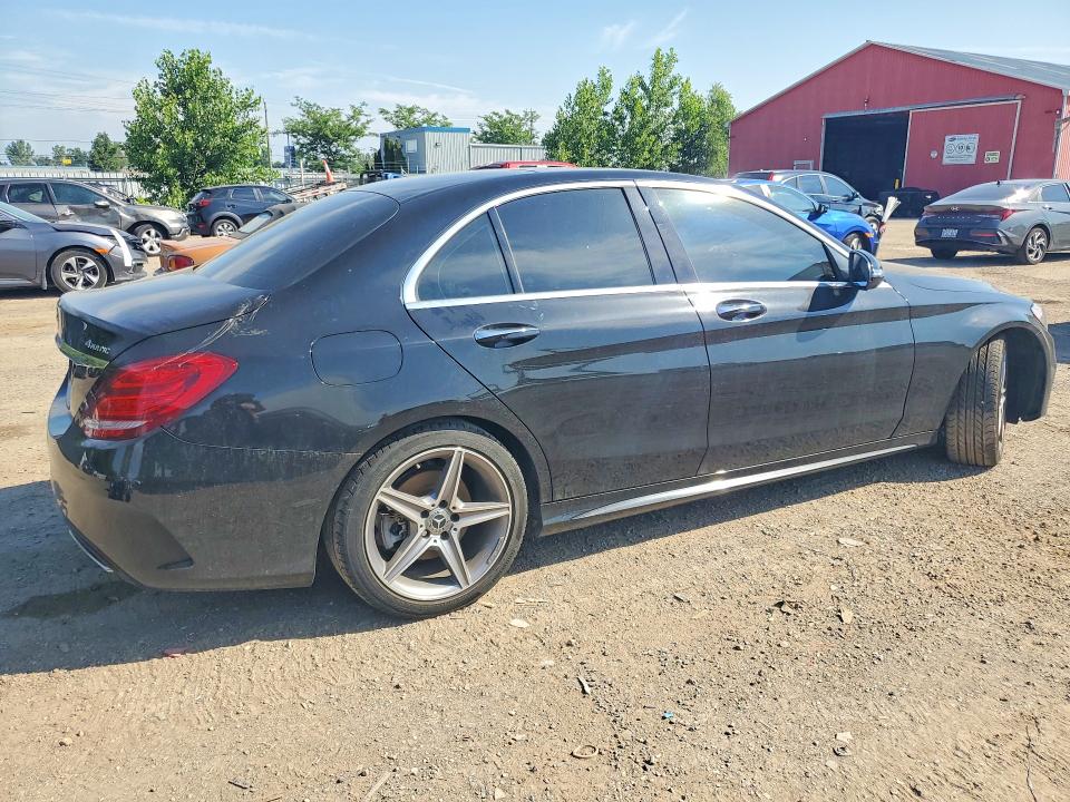 2018 Mercedes-benz C class VIN 55SWF4KB6JU273217 COPART salvage auction — FRONT END, ON - PERMIT NO BRAND - UNFIT, sold $1,400 on 2026-07-28 (photo 4)